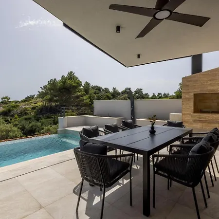 Mare Seaside Heated Infinity Pool Sauna Gym Villa Potomje