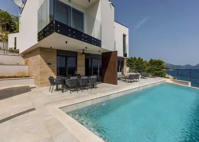 Villa Mare Seaside Heated Infinity Pool Sauna Gym Potomje