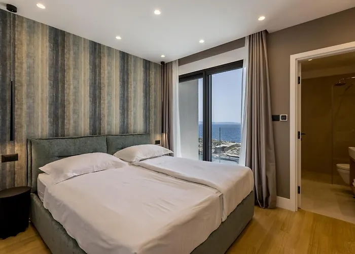 Villa Mare Seaside Heated Infinity Pool Sauna Gym Potomje