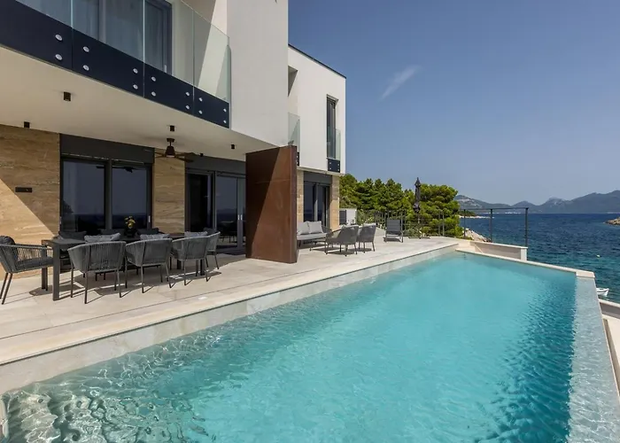 Mare Seaside Heated Infinity Pool Sauna Gym Potomje