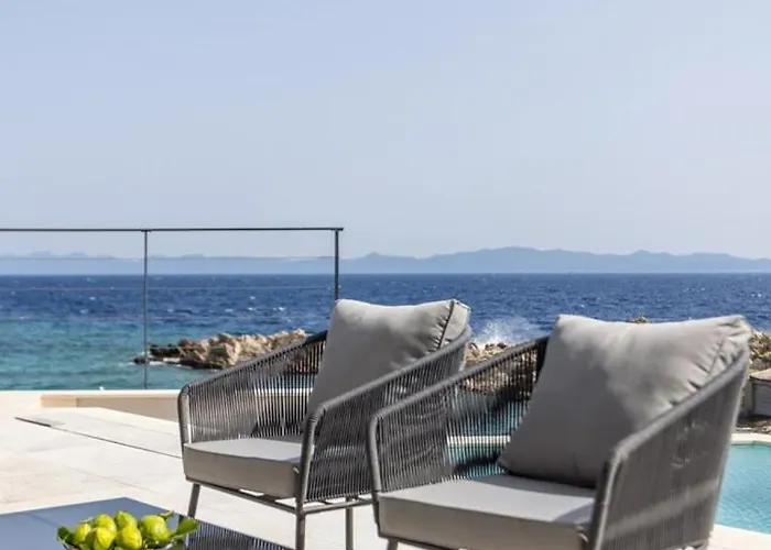 Villa Mare Seaside Heated Infinity Pool Sauna Gym Potomje